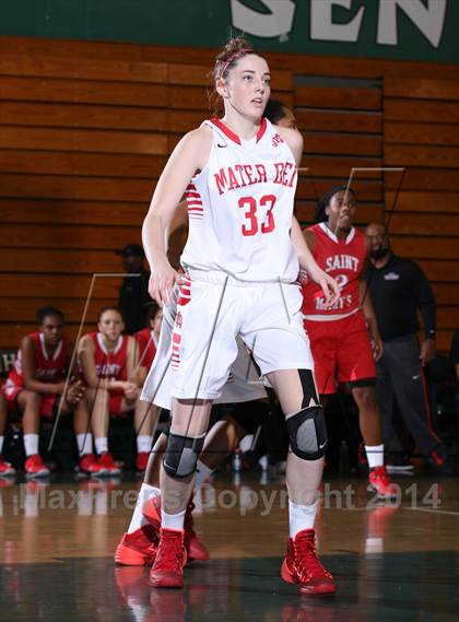 Thumbnail 2 in Saint Mary's vs. Mater Dei (Paul Pierce Classic) photogallery.