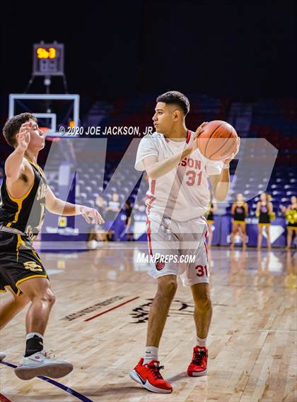 Thumbnail 1 in Salpointe Catholic @ Tucson High Magnet School (MLK Basketball Classic) photogallery.