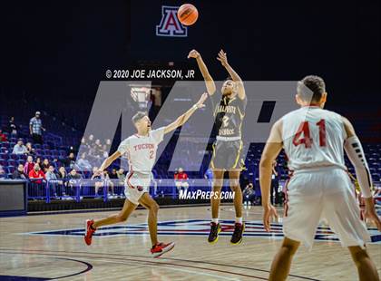 Thumbnail 1 in Salpointe Catholic @ Tucson High Magnet School (MLK Basketball Classic) photogallery.