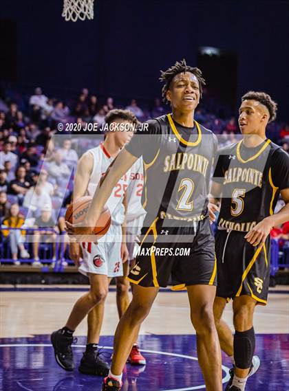 Thumbnail 1 in Salpointe Catholic @ Tucson High Magnet School (MLK Basketball Classic) photogallery.