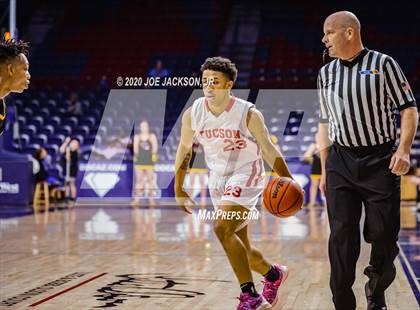 Thumbnail 3 in Salpointe Catholic @ Tucson High Magnet School (MLK Basketball Classic) photogallery.