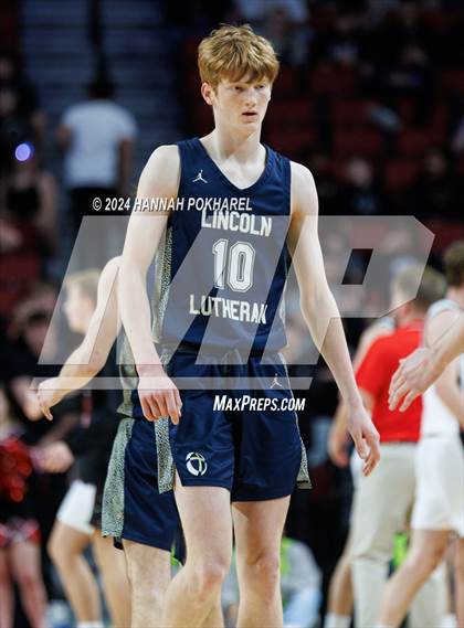 Thumbnail 3 in Amherst vs. Lincoln Lutheran (NSAA Class C2 Final) photogallery.