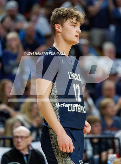 Thumbnail 3 in Amherst vs. Lincoln Lutheran (NSAA Class C2 Final) photogallery.
