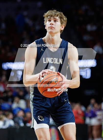 Thumbnail 3 in Amherst vs. Lincoln Lutheran (NSAA Class C2 Final) photogallery.