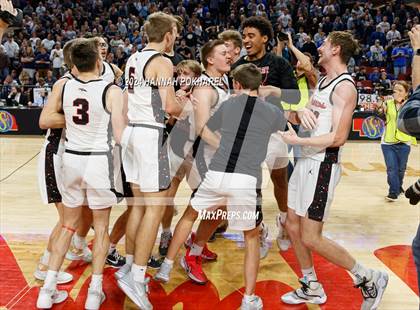 Thumbnail 3 in Amherst vs. Lincoln Lutheran (NSAA Class C2 Final) photogallery.
