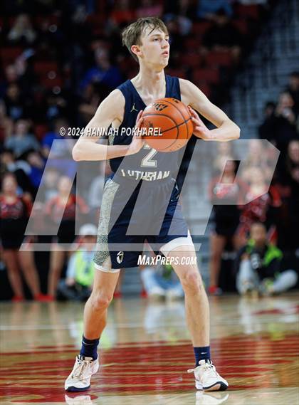 Thumbnail 3 in Amherst vs. Lincoln Lutheran (NSAA Class C2 Final) photogallery.