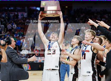 Thumbnail 2 in Amherst vs. Lincoln Lutheran (NSAA Class C2 Final) photogallery.