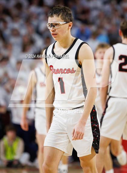 Thumbnail 3 in Amherst vs. Lincoln Lutheran (NSAA Class C2 Final) photogallery.