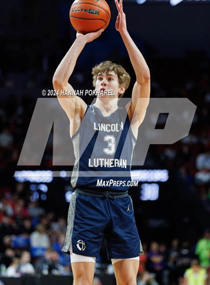 Thumbnail 2 in Amherst vs. Lincoln Lutheran (NSAA Class C2 Final) photogallery.
