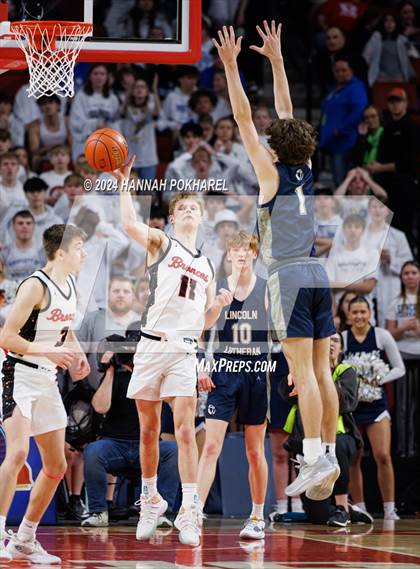Thumbnail 2 in Amherst vs. Lincoln Lutheran (NSAA Class C2 Final) photogallery.