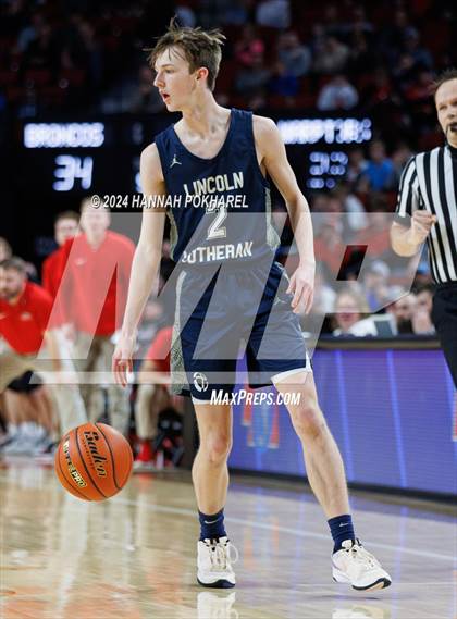 Thumbnail 3 in Amherst vs. Lincoln Lutheran (NSAA Class C2 Final) photogallery.
