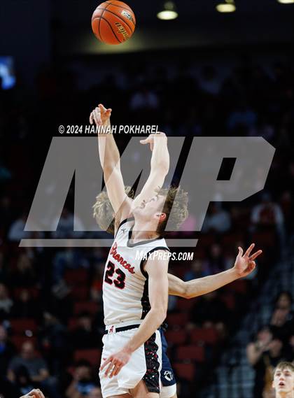 Thumbnail 2 in Amherst vs. Lincoln Lutheran (NSAA Class C2 Final) photogallery.