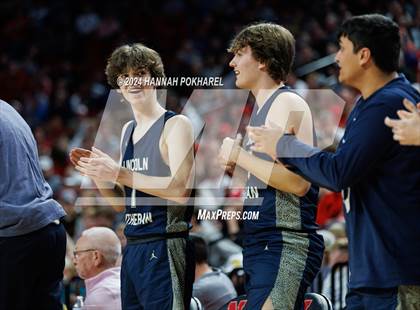 Thumbnail 3 in Amherst vs. Lincoln Lutheran (NSAA Class C2 Final) photogallery.