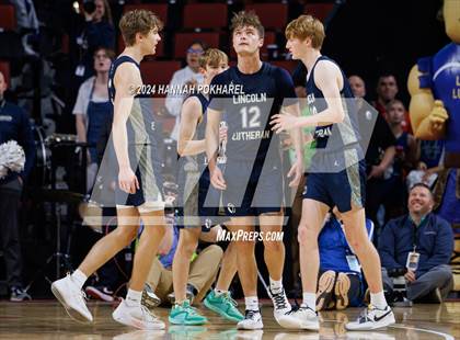 Thumbnail 2 in Amherst vs. Lincoln Lutheran (NSAA Class C2 Final) photogallery.