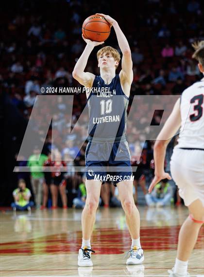Thumbnail 2 in Amherst vs. Lincoln Lutheran (NSAA Class C2 Final) photogallery.