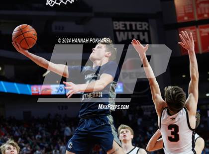 Thumbnail 3 in Amherst vs. Lincoln Lutheran (NSAA Class C2 Final) photogallery.