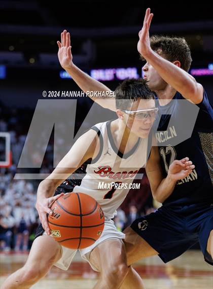 Thumbnail 3 in Amherst vs. Lincoln Lutheran (NSAA Class C2 Final) photogallery.