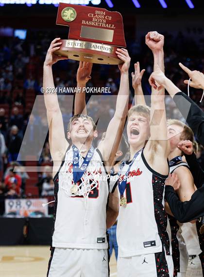 Thumbnail 1 in Amherst vs. Lincoln Lutheran (NSAA Class C2 Final) photogallery.