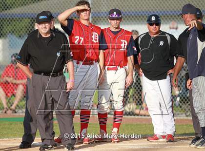 Thumbnail 3 in Dunedin vs. Central (FHSAA Regional Quarterfinal)  photogallery.