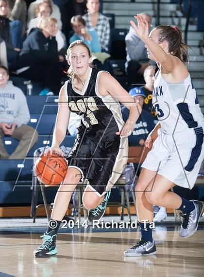 Thumbnail 3 in Manasquan vs. Point Pleasant Boro (WOBM Christmas Classic) photogallery.