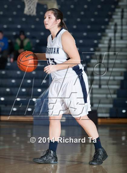 Thumbnail 3 in Manasquan vs. Point Pleasant Boro (WOBM Christmas Classic) photogallery.