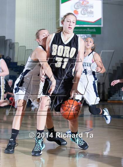 Thumbnail 3 in Manasquan vs. Point Pleasant Boro (WOBM Christmas Classic) photogallery.