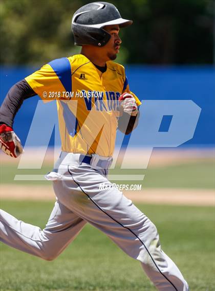 Thumbnail 3 in Polytechnic vs Moreno Valley (CIF-SS Division 6 Final) photogallery.