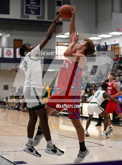 Thumbnail 1 in Indianapolis Crispus Attucks vs. Linton-Stockton (Sneakers for Santa Shootout) photogallery.