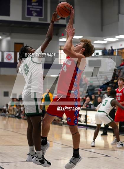 Thumbnail 3 in Indianapolis Crispus Attucks vs. Linton-Stockton (Sneakers for Santa Shootout) photogallery.