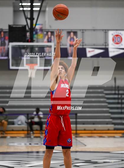 Thumbnail 2 in Indianapolis Crispus Attucks vs. Linton-Stockton (Sneakers for Santa Shootout) photogallery.