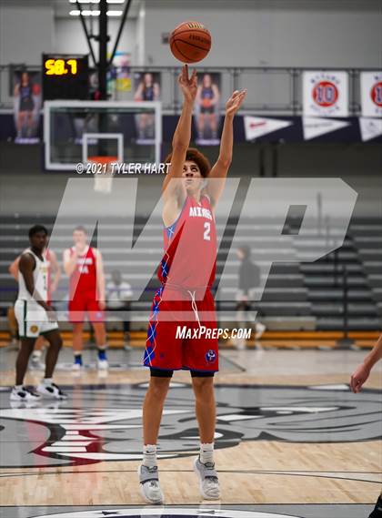 Thumbnail 1 in Indianapolis Crispus Attucks vs. Linton-Stockton (Sneakers for Santa Shootout) photogallery.