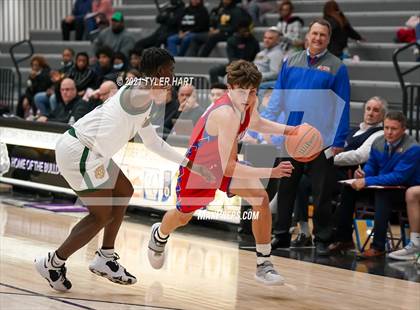 Thumbnail 2 in Indianapolis Crispus Attucks vs. Linton-Stockton (Sneakers for Santa Shootout) photogallery.