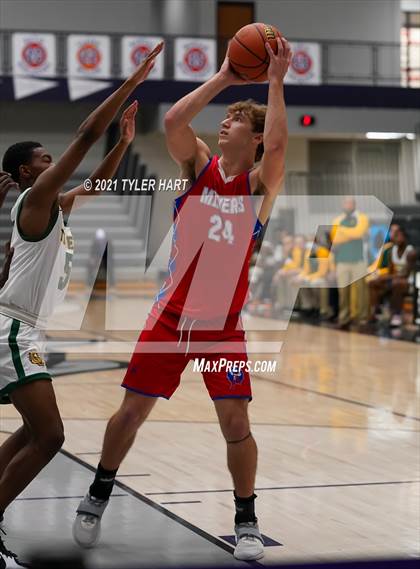 Thumbnail 1 in Indianapolis Crispus Attucks vs. Linton-Stockton (Sneakers for Santa Shootout) photogallery.