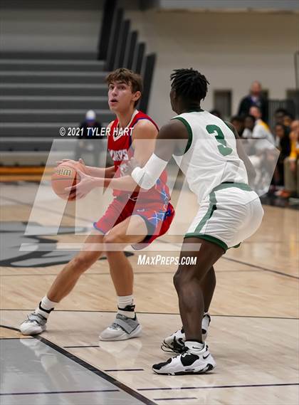 Thumbnail 3 in Indianapolis Crispus Attucks vs. Linton-Stockton (Sneakers for Santa Shootout) photogallery.