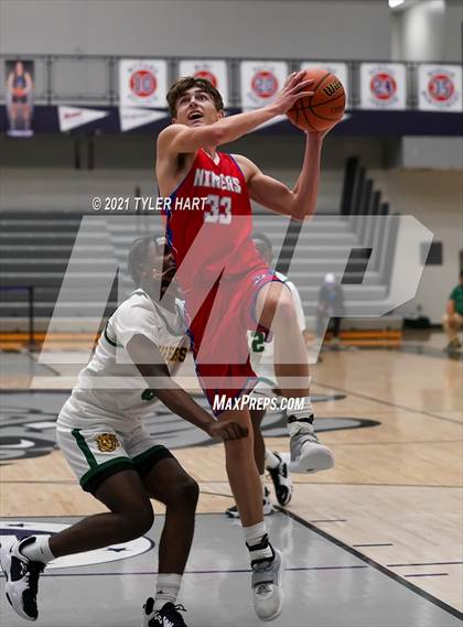 Thumbnail 2 in Indianapolis Crispus Attucks vs. Linton-Stockton (Sneakers for Santa Shootout) photogallery.