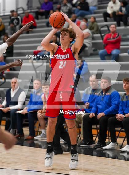 Thumbnail 2 in Indianapolis Crispus Attucks vs. Linton-Stockton (Sneakers for Santa Shootout) photogallery.