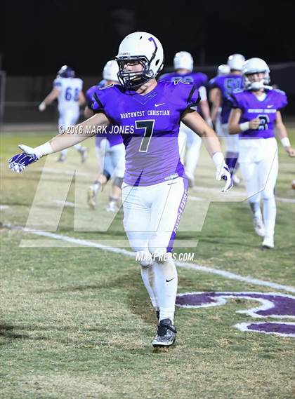 Thumbnail 1 in Northwest Christian vs. Payson (AIA D3 Playoff) photogallery.