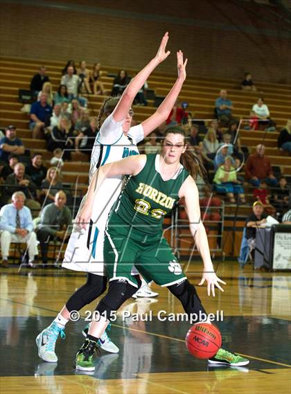 Thumbnail 1 in Horizon vs Highland (AIA Round 2 Playoff) photogallery.