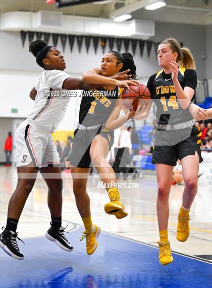 Thumbnail 1 in Bishop O'Dowd @ Salesian College Preparatory (CIF D1 NorCal State Final) photogallery.