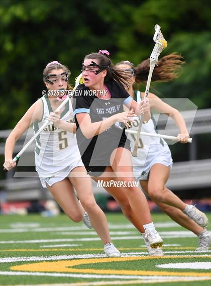 Thumbnail 2 in Cardinal Gibbons vs. East Chapel Hill (NCHSAA 4A East Final) photogallery.