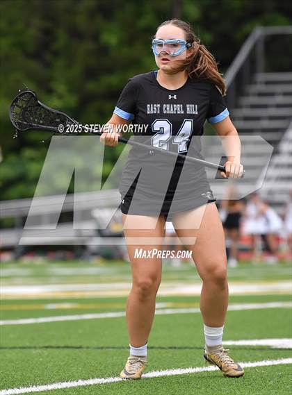 Thumbnail 2 in Cardinal Gibbons vs. East Chapel Hill (NCHSAA 4A East Final) photogallery.