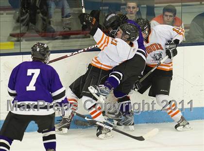 Thumbnail 3 in Springfield Cathedral vs Woburn (MIAA Super 8 Play-in) photogallery.