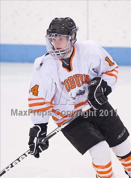 Thumbnail 1 in Springfield Cathedral vs Woburn (MIAA Super 8 Play-in) photogallery.