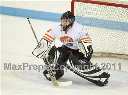 Thumbnail 1 in Springfield Cathedral vs Woburn (MIAA Super 8 Play-in) photogallery.