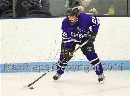 Thumbnail 2 in Springfield Cathedral vs Woburn (MIAA Super 8 Play-in) photogallery.