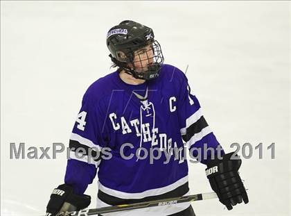 Thumbnail 3 in Springfield Cathedral vs Woburn (MIAA Super 8 Play-in) photogallery.