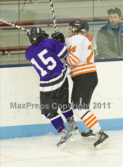 Thumbnail 1 in Springfield Cathedral vs Woburn (MIAA Super 8 Play-in) photogallery.