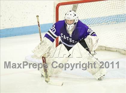 Thumbnail 2 in Springfield Cathedral vs Woburn (MIAA Super 8 Play-in) photogallery.
