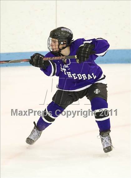 Thumbnail 3 in Springfield Cathedral vs Woburn (MIAA Super 8 Play-in) photogallery.