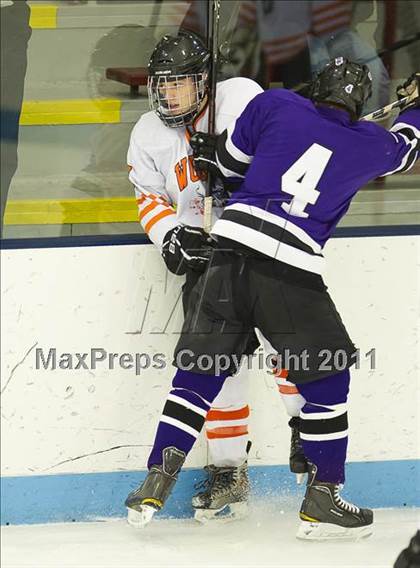 Thumbnail 1 in Springfield Cathedral vs Woburn (MIAA Super 8 Play-in) photogallery.